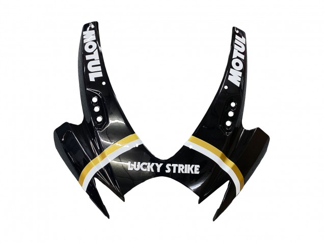Carénages Moto Suzuki GSXR 600 / GSXR 750 2006-2007 - Noir Brillant Blanc Motul Lucky Strike
