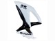 Carénage Moto Suzuki GSXR 600 / GSXR 750 2008-2010 - Blanc Noir
