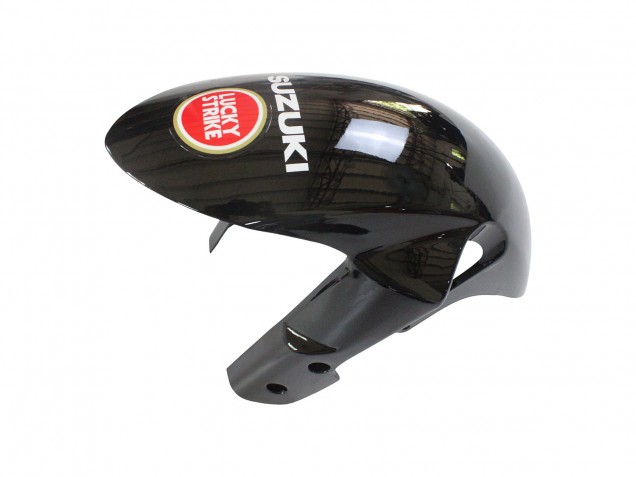 Carénages Moto Suzuki GSXR 600 / GSXR 750 2008-2010 - Noir Brillant Rouge Blanc Motul Lucky Strike