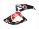 Carénages Moto Suzuki GSXR 600 / GSXR 750 2008-2010 - Noir Brillant Rouge Blanc Motul Lucky Strike