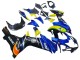 Carénages Moto Suzuki GSXR 600 / GSXR 750 2011-2024 - Bleu Jaune