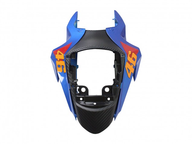 Carénages Moto Suzuki GSXR 600 / GSXR 750 2011-2024 - Bleu Clair Orange Noir Blanc Requin 46