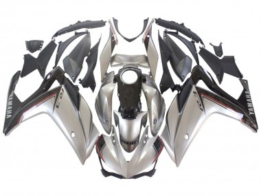 Carénages Moto Yamaha YZF R3/R25 2015-2018 - Argent Noir