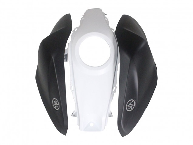 Carénage Moto Yamaha YZF R3/R25 2015-2018 - Blanc Rouge Noir Mat