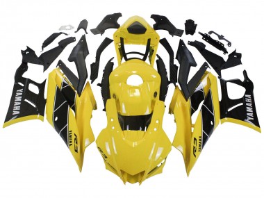Carénage Moto Yamaha YZF R3/R25 2022-2024 - Jaune Noir