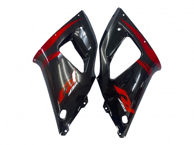 Carénages Moto Yamaha YZF 1000 R1 1998-1999 - Noir Brillant Rouge