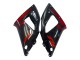 Carénages Moto Yamaha YZF 1000 R1 1998-1999 - Noir Brillant Rouge