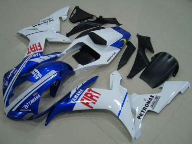 Carénages Moto Yamaha YZF R1 2002-2003 - Blanc Bleu Rouge Fiat