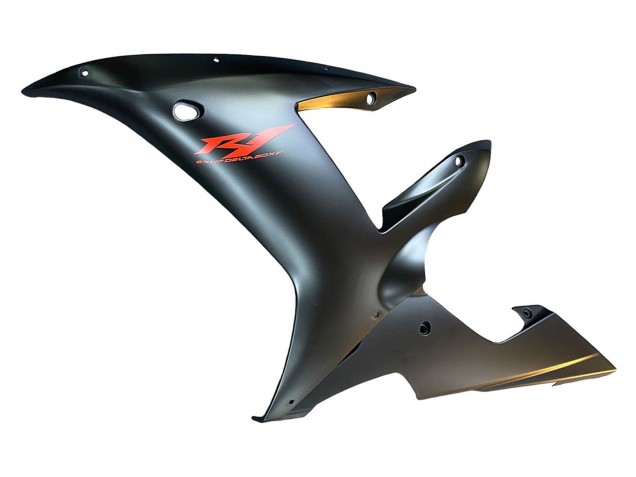 Carénages Moto Yamaha YZF 1000 R1 2002-2003 - Noir Mat Rouge