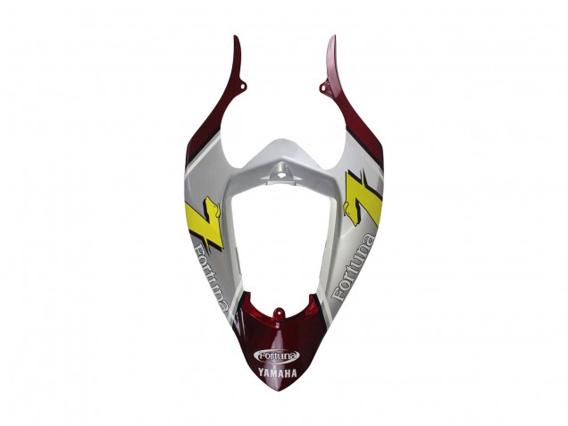 Carénages Moto Yamaha YZF 1000 R1 2004-2006 - Argent Rouge Fortuna Motul