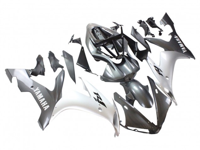 Carénages Moto Yamaha YZF 1000 R1 2004-2006 - Argent Gris