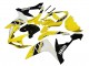 Carénage Moto Yamaha YZF 1000 R1 2007-2008 - Jaune Blanc Noir