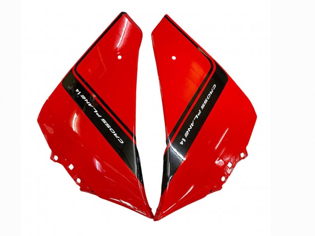 Carénage Moto Yamaha YZF 1000 R1 2012-2014 - Rouge Noir Brillant