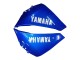 Carénages Moto Yamaha YZF 1000 R1 2012-2014 - Bleu Noir Brillant