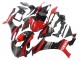 Carénages Moto Yamaha YZF 1000 R1 2015-2019 - Rouge Noir Argent