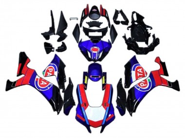 Carénages Moto Yamaha YZF 1000 R1 2020-2025 - Bleu Rouge Jaune Noir Pata