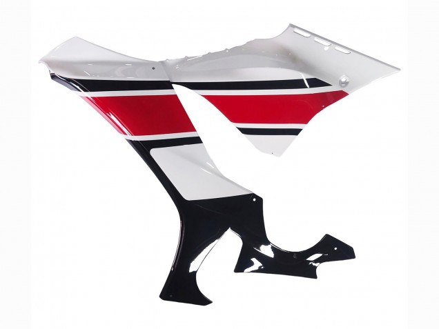 Carénage Moto Yamaha YZF 1000 R1 2020-2025 - Blanc Rouge Noir Brillant