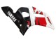 Carénages Moto Yamaha YZF 600 R6 1998-2002 - Blanc Rouge Noir Brillant