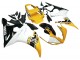 Carénages Moto Yamaha YZF R6S 2006-2009 - Jaune Blanc Noir Brillant