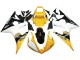 Carénages Moto Yamaha YZF R6S 2006-2009 - Jaune Blanc Noir Brillant