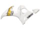 Carénages Moto Yamaha YZF R6S 2006-2009 - Blanc Or