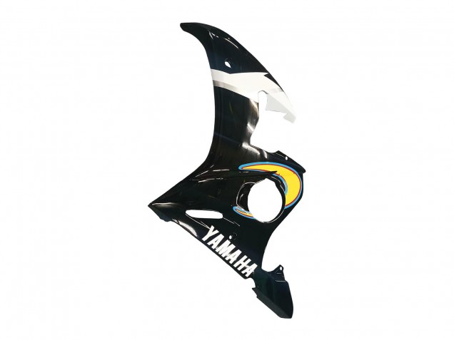 Carénages Moto Yamaha YZF 600 R6 2005 - Noir Jaune Rouge 46