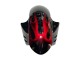 Carénages Moto Yamaha YZF 600 R6 2005 - Noir Rouge Flamme