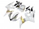 Carénages Moto Yamaha YZF 600 R6 2005 - Blanc Or Noir
