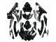 Carénages Moto Yamaha YZF 600 R6 2006-2007 - Noir Brillant Noir Mat Blanc Motul Michelin