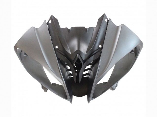Carénages Moto Yamaha YZF 600 R6 2008-2016 - Gris Noir Mat Or Décalque