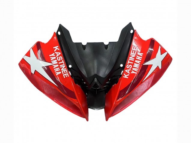 Carénages Moto Yamaha YZF 600 R6 2008-2016 - Blanc Rouge Noir Fiat Acer