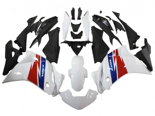 Carénages Moto Honda CBR250RR 2011-2015 - Blanc Rouge Bleu