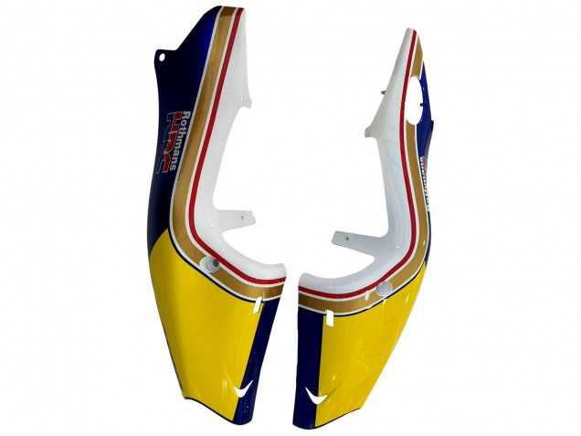 Carénages Moto Honda NSR250 1994-1996 - Blanc Bleu Jaune Or Rothmans