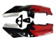 Carénages Moto Honda NSR250R 1988-1989 - Argent Rouge Noir Brillant