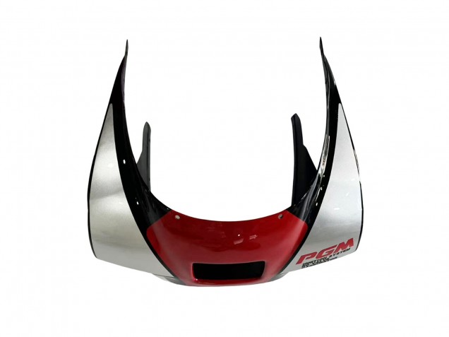 Carénages Moto Honda NSR250R 1988-1989 - Argent Rouge Noir Brillant