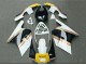 Carénages Moto Honda NSR250R 1988-1989 - Blanc Jaune Or Noir Brillant