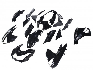 Carénages Moto Kawasaki Z1000 2010-2013 - Noir Brillant