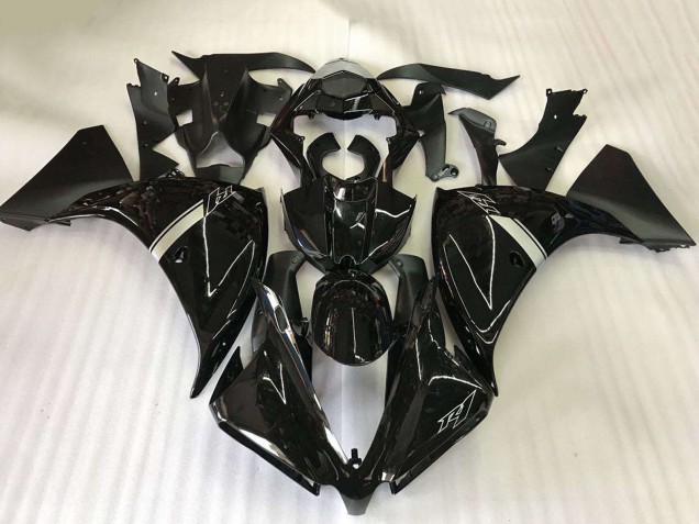 Carénages Moto Yamaha YZF R1 2009-2011 - Noir Brillant