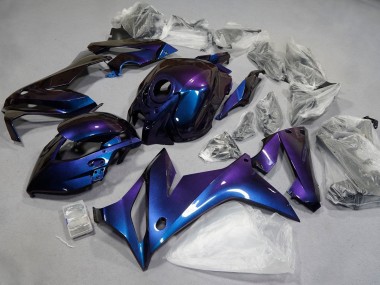 Carénages Moto Honda CBR650R 2021-2023 - Caméléon Bleu Violet