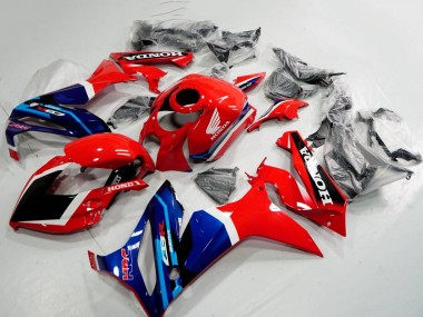 Carénages Moto Honda CBR650R 2021-2023 - Rouge Bleu HRC