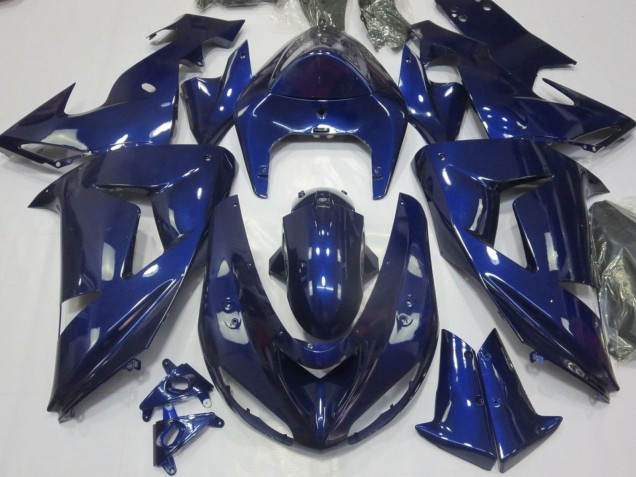 Carénage Moto Kawasaki ZX10R 2006-2007 - Bleu Foncé