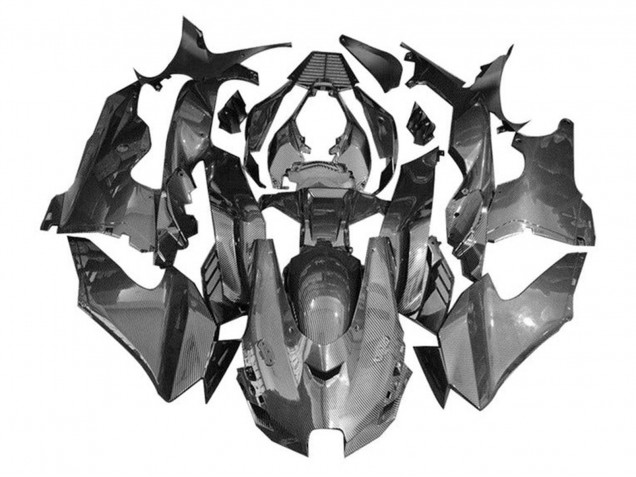 Carénages Moto Kawasaki ZX10R 2021-2025 - Fausse Fibre de Carbone