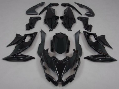Carénages Moto Kawasaki Versys 650 2015-2021 - Noir Brillant
