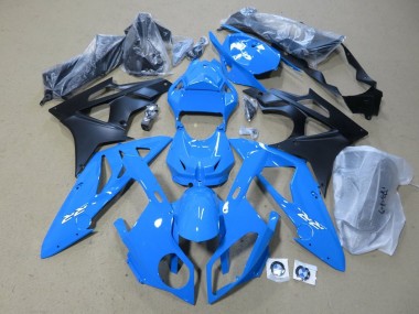Kits Carénage Moto ABS BMW S1000RR 2009-2014 - Bleu Noir Mat