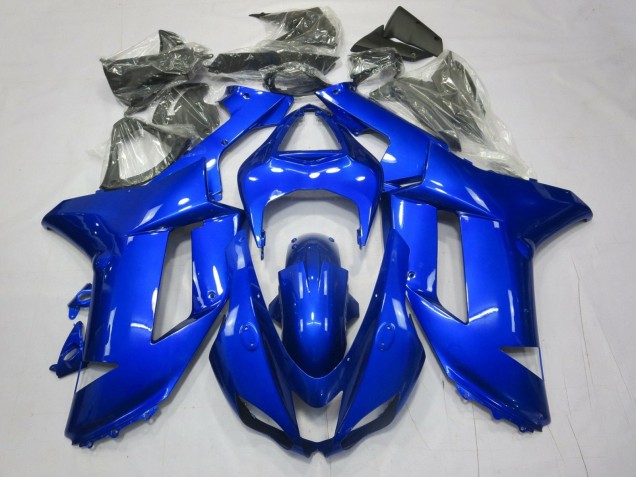 Carénages Moto Kawasaki ZX6R 2007-2008 - Bleu