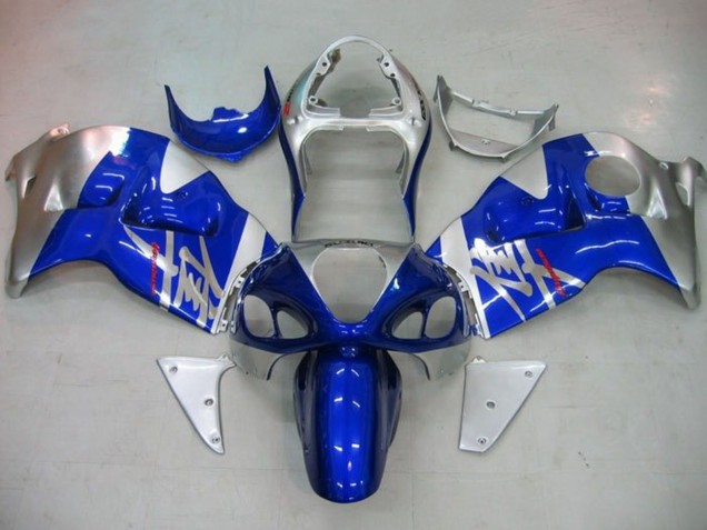 Carénages Moto Suzuki GSXR1000 1996-2007 - Bleu Argent Rouge
