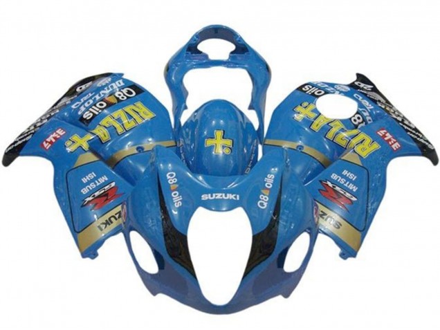 Carénages Moto Suzuki GSXR1000 1996-2007 - Bleu Or Noir Rizla