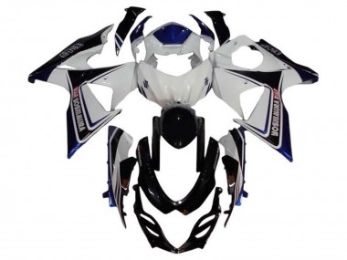Carénage Moto Suzuki GSXR 1000 2009-2016 - Blanc Bleu Noir Yoshimura