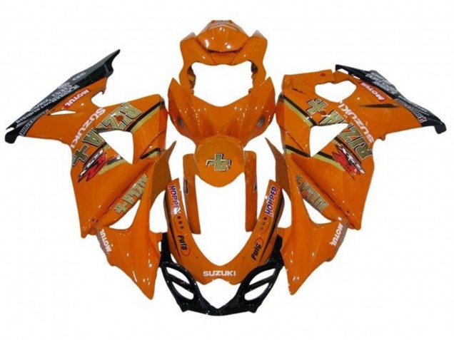 Carénages Moto Suzuki GSXR 1000 2009-2016 - Orange Or Rizla