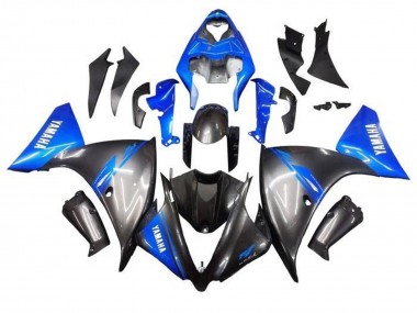 Carénages Moto Yamaha YZF 1000 R1 2009-2011 - Bleu Gris Noir